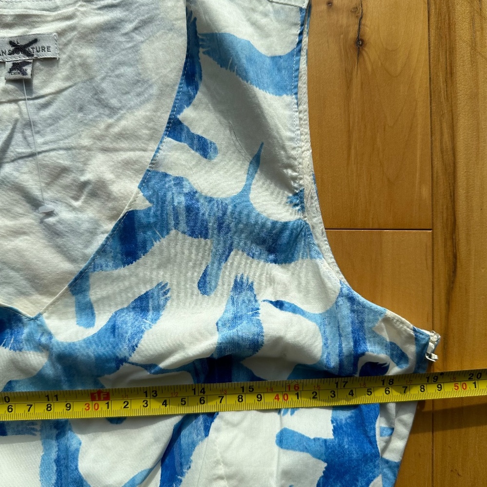 LL Bean Signature Poplin Dress in EUC - Picture 5 of 5